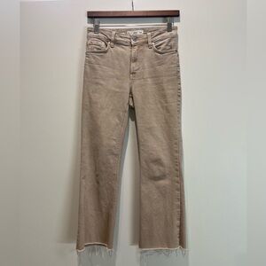 Mango Women's Tan Jeans